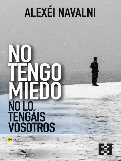 Cover image for No tengo miedo, no lo tengáis vosotros